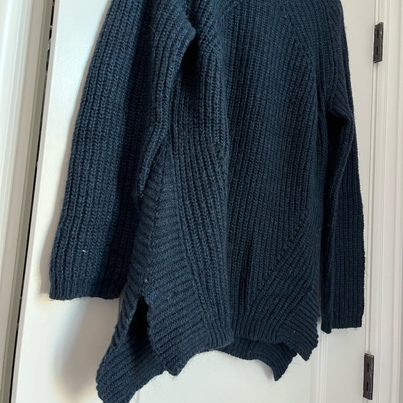 Naf Naf - Navy Blue Knit Sweater - Picture 2 of 10